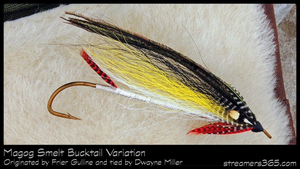 #73-2013 Magog Smelt Bucktail Variation - Dwayne Miller