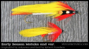 Early Season Matuka and streamer conversion by Robert Frandsen